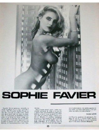 CINE FOLIES N 1 Sophie Favier Michele Mercier